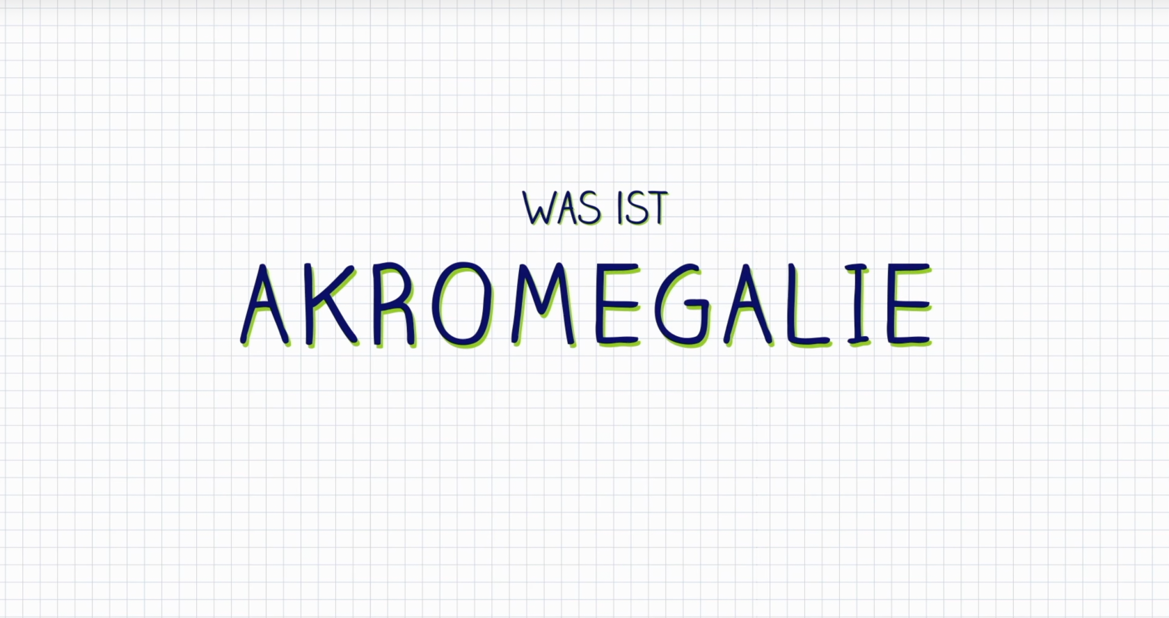 Erklärfilm Akromegalie